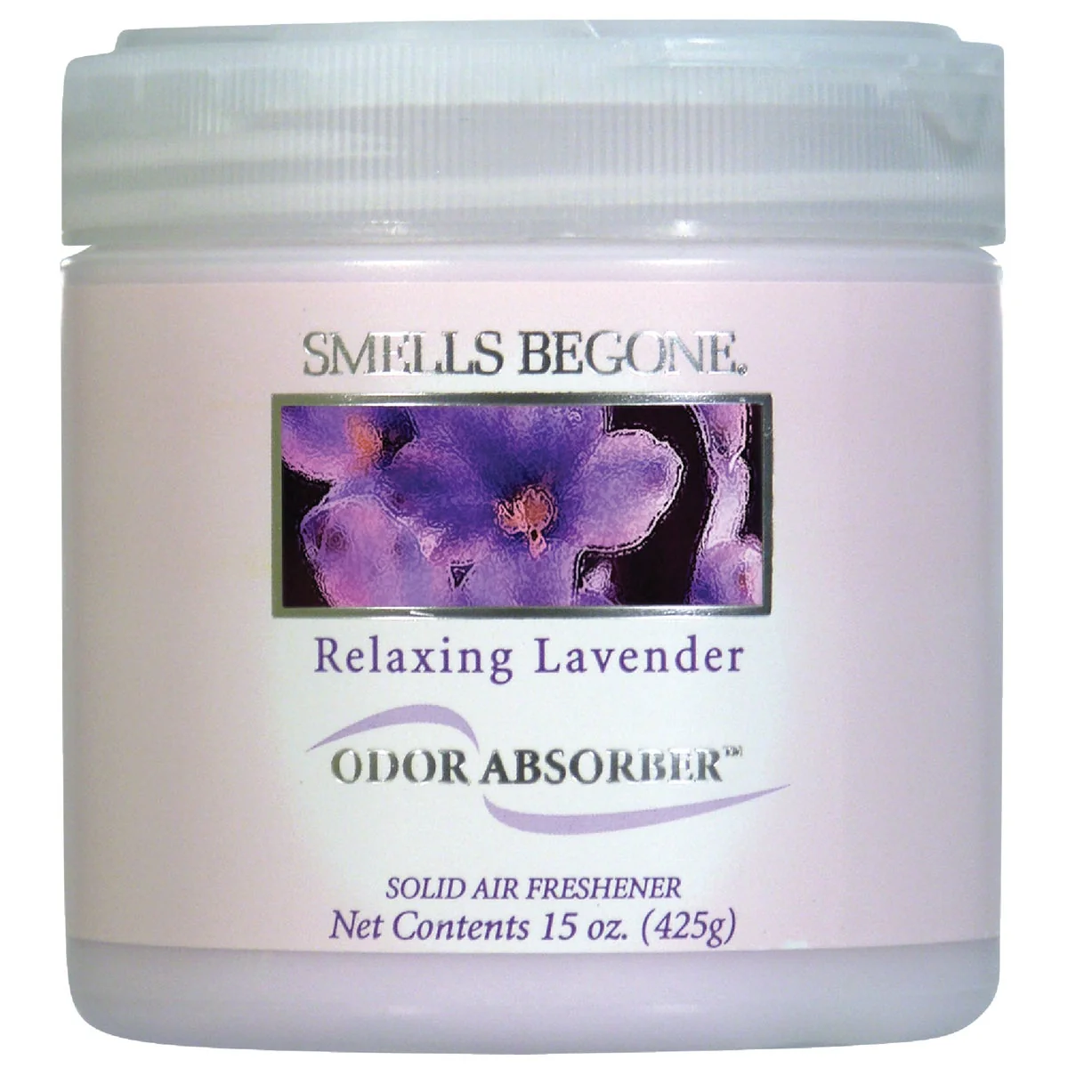 Powerful Smells Begone 15 Oz. Relaxing Lavender Solid Air Freshener Casual
