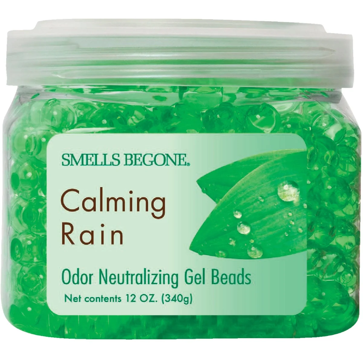 Verified Smells Begone 12 Oz. Gel Beads Calming Rain Odor Neutralizer Optimized