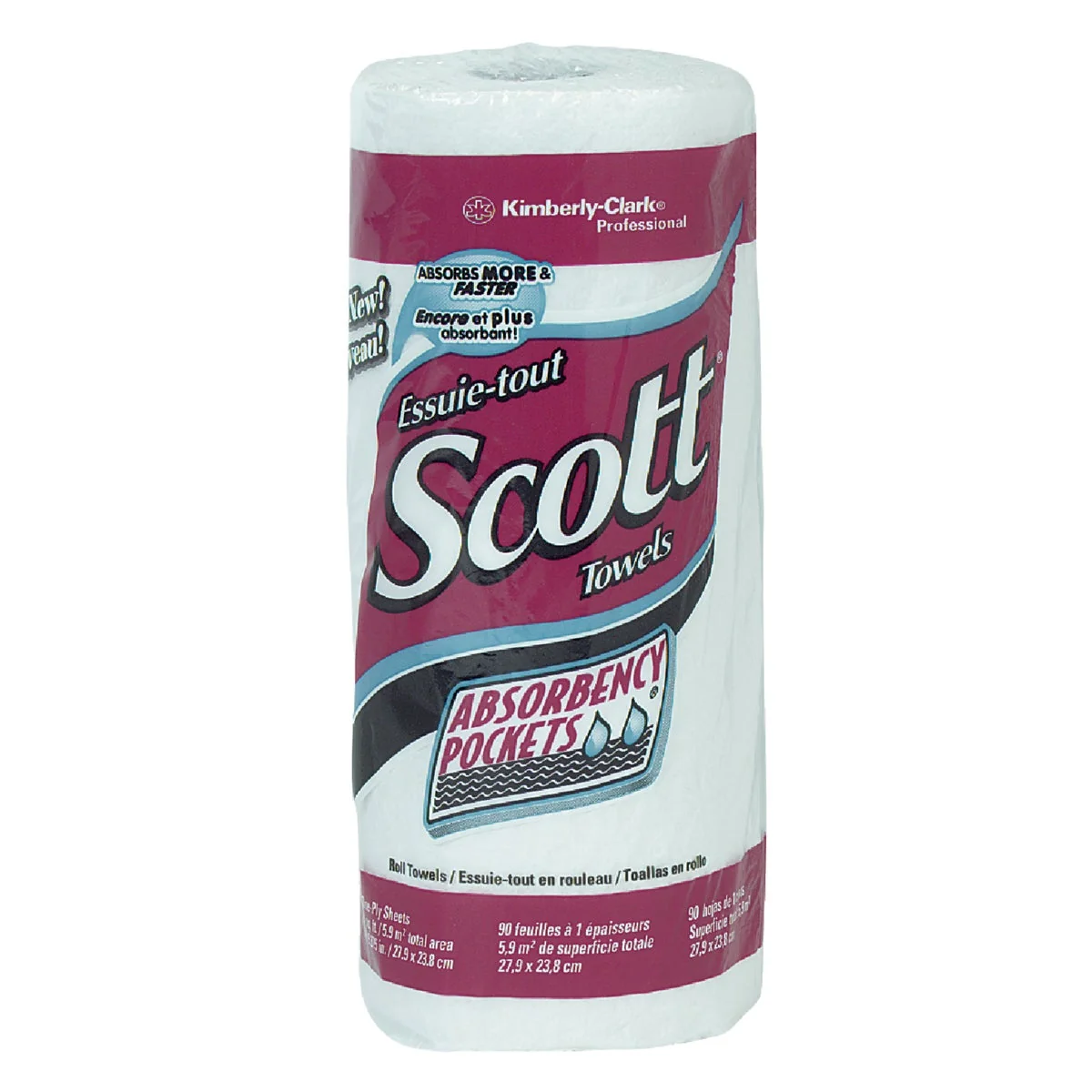 Responsible Kimberly Clark Scott Paper Towel 1 Roll Smooth