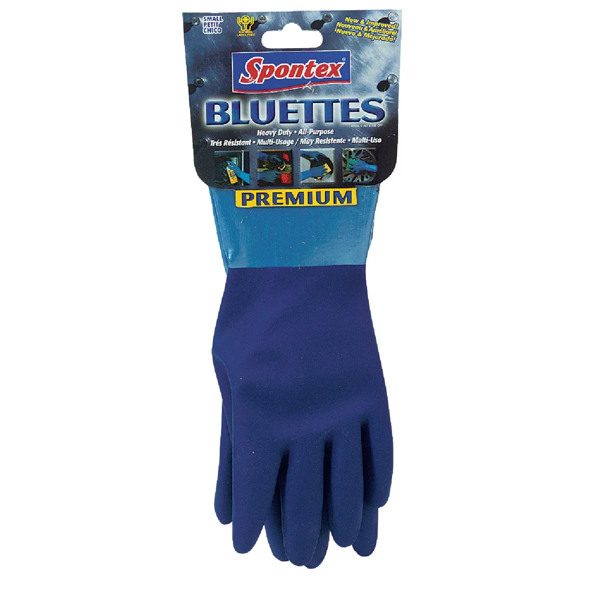 Premium Spontex Bluettes Small Neoprene Rubber Glove Unique