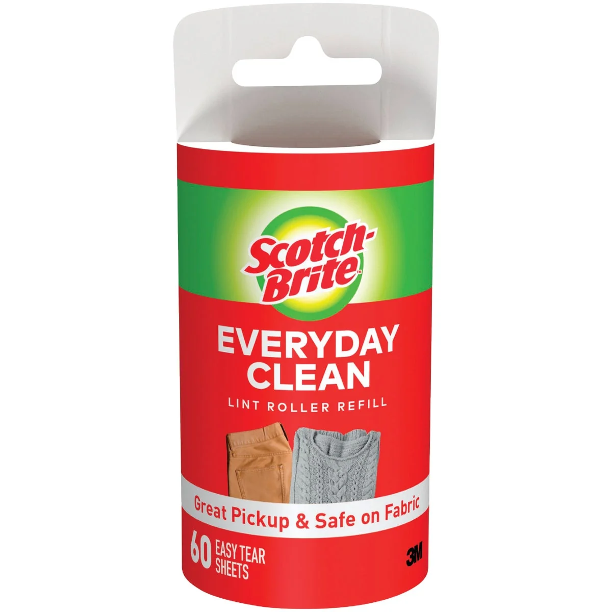 Powerful 3M Scotch-Brite Lint Roller Refill Fine Crafted