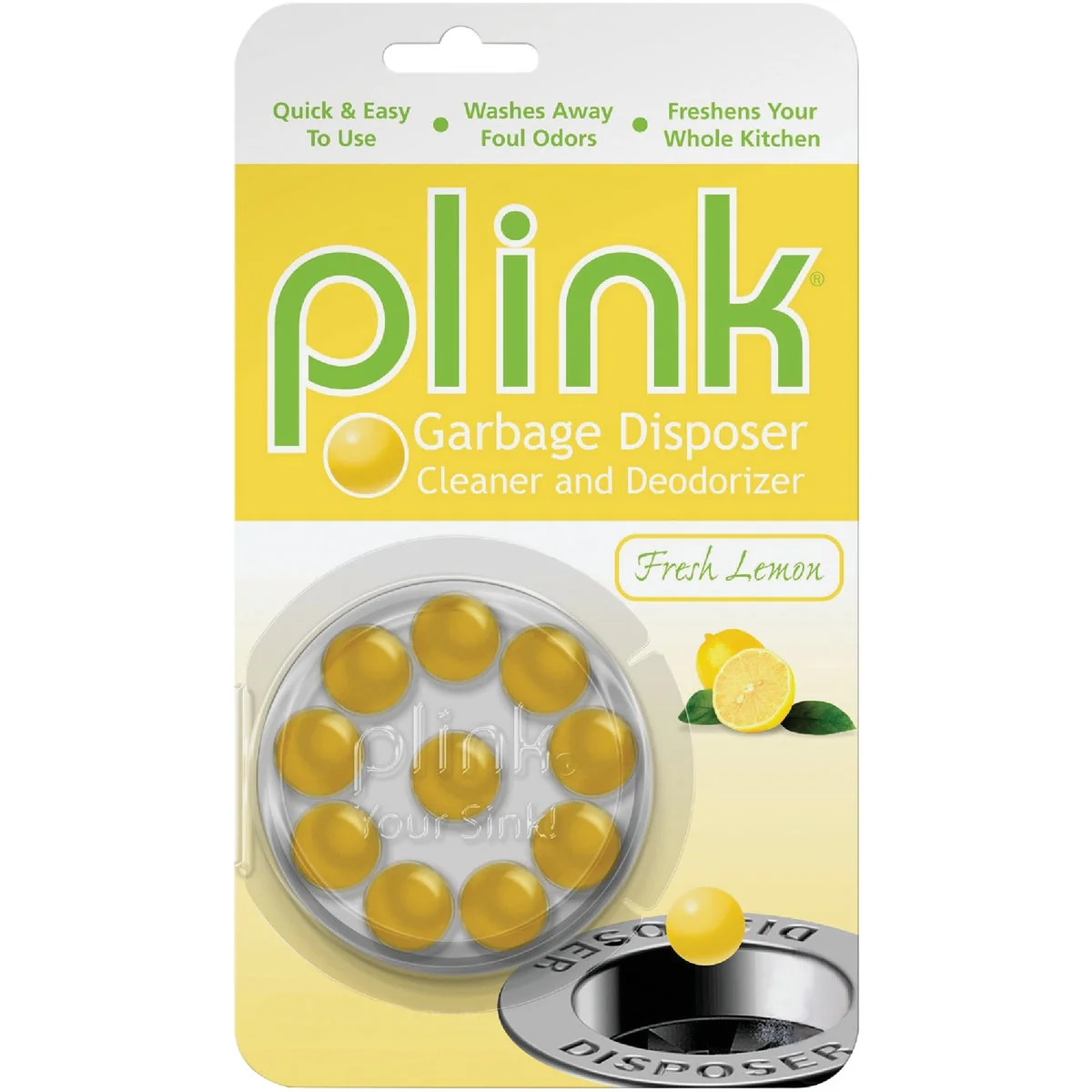 Artisan Plink Garbage Disposer Cleaner Deodorizer 10-Count First-Class