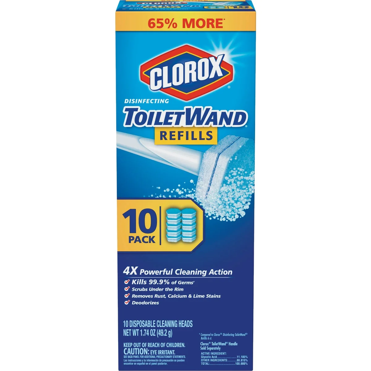 Official Clorox ToiletWand Refill 10-Count Selected