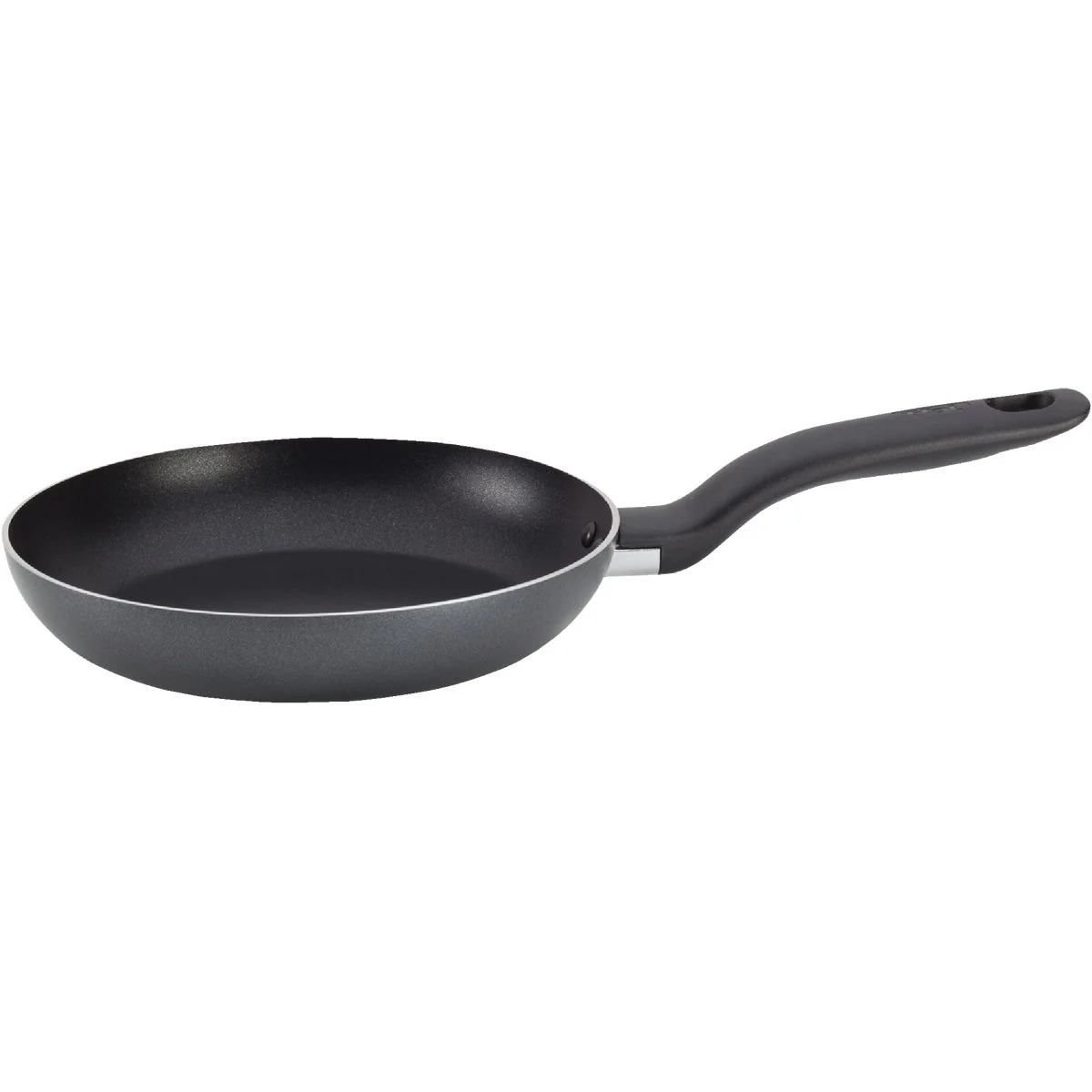 Recyclable Initiatives 10.5 In. Black Non-Stick Fry Pan w Pour Spout Safe