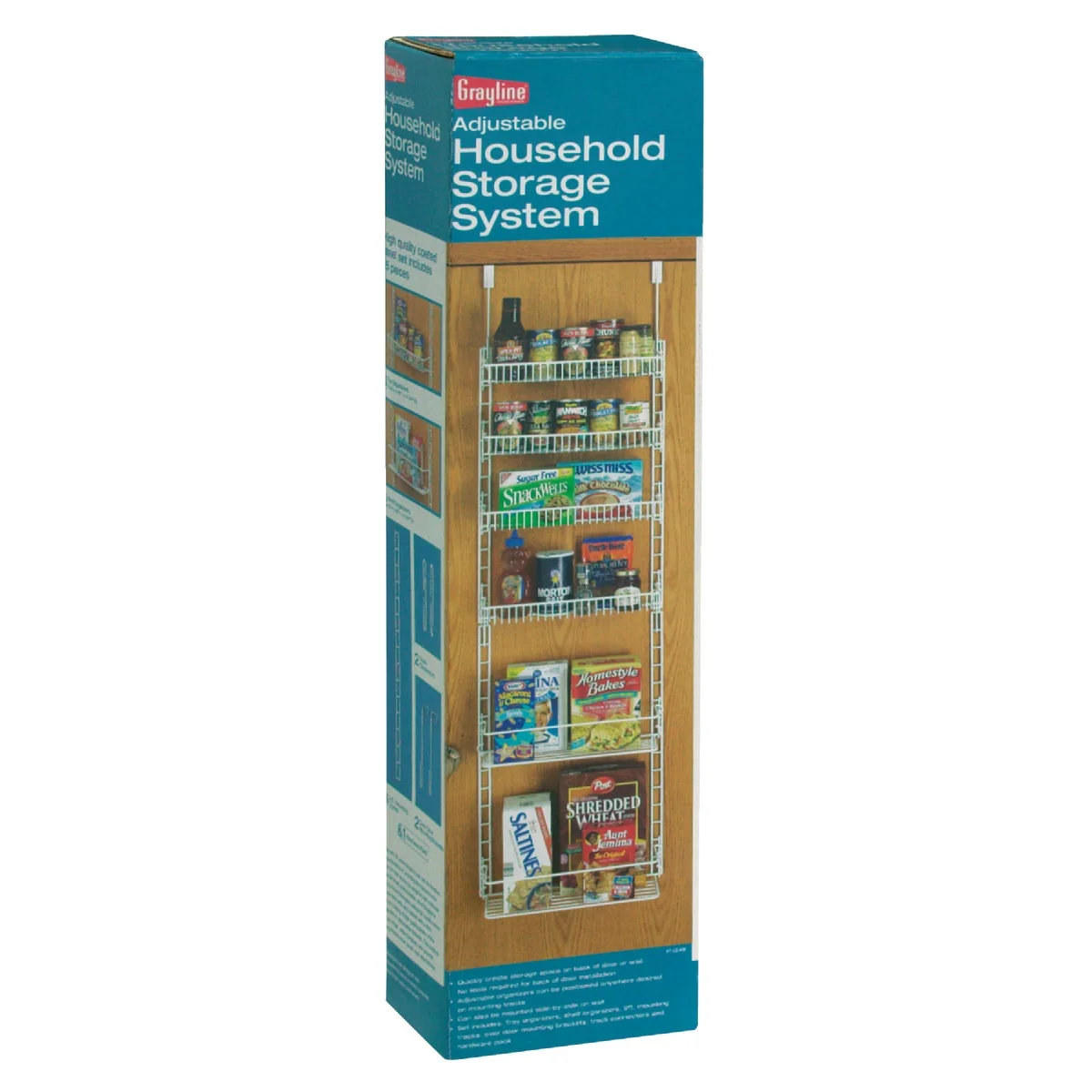 Relaxed Grayline Over-The-Door Household Storage Cabinet Organizer Carefully Designed