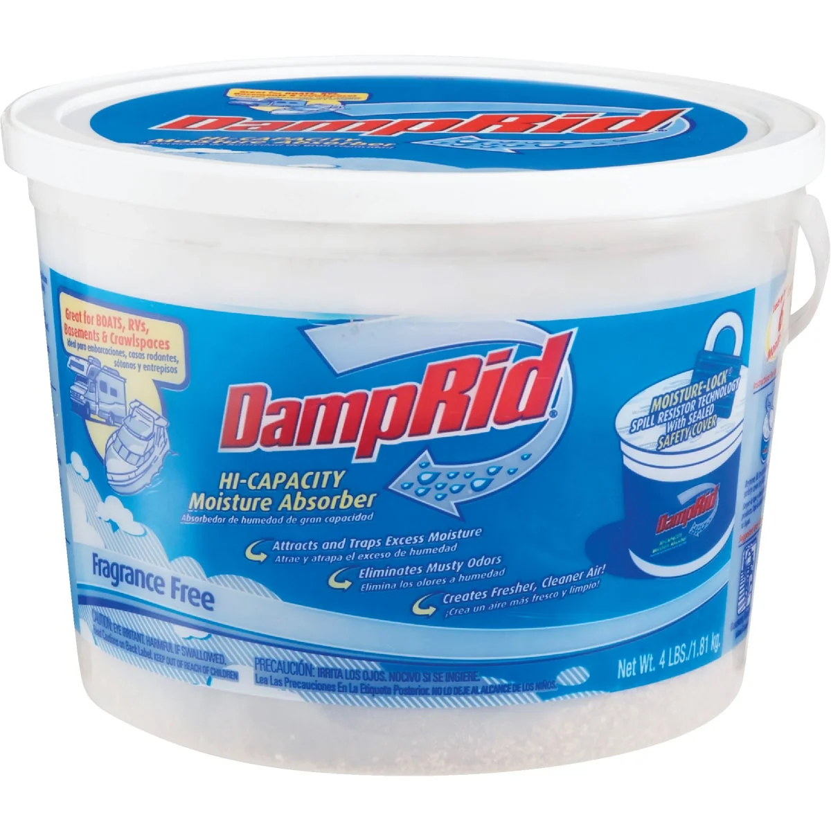 Excellent DampRid 64 Oz. Hi-Capacity Fragrance Moisture Absorber Minimalist