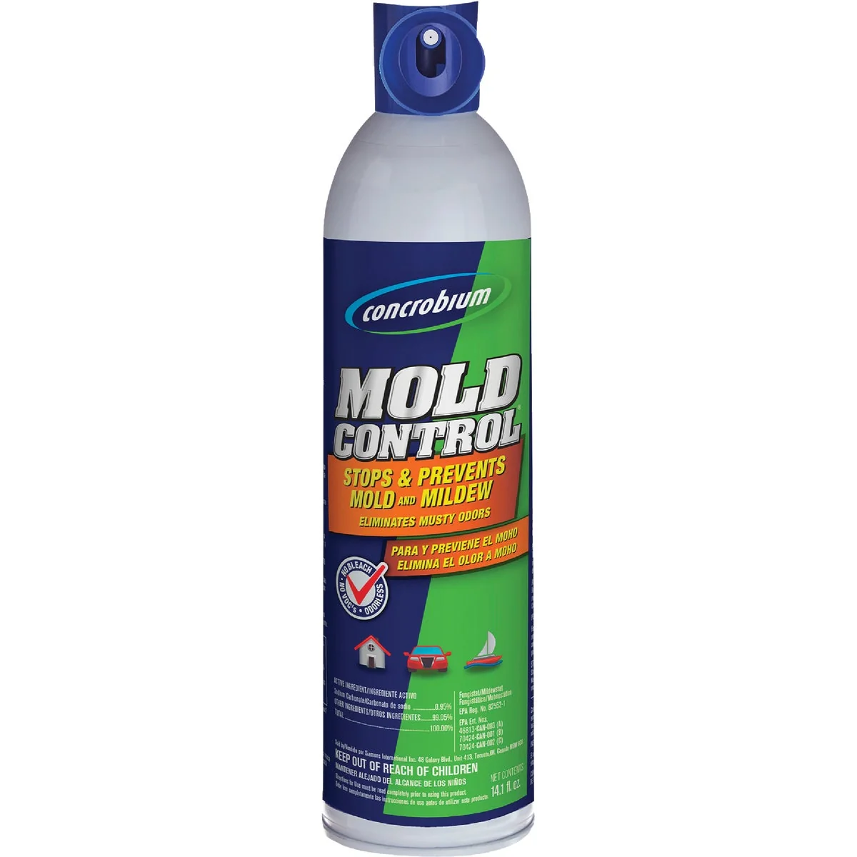 Fast Concrobium Mold Control 14.1 Oz. Stops Prevents Mold Mildew Inhibitor – California Convenient