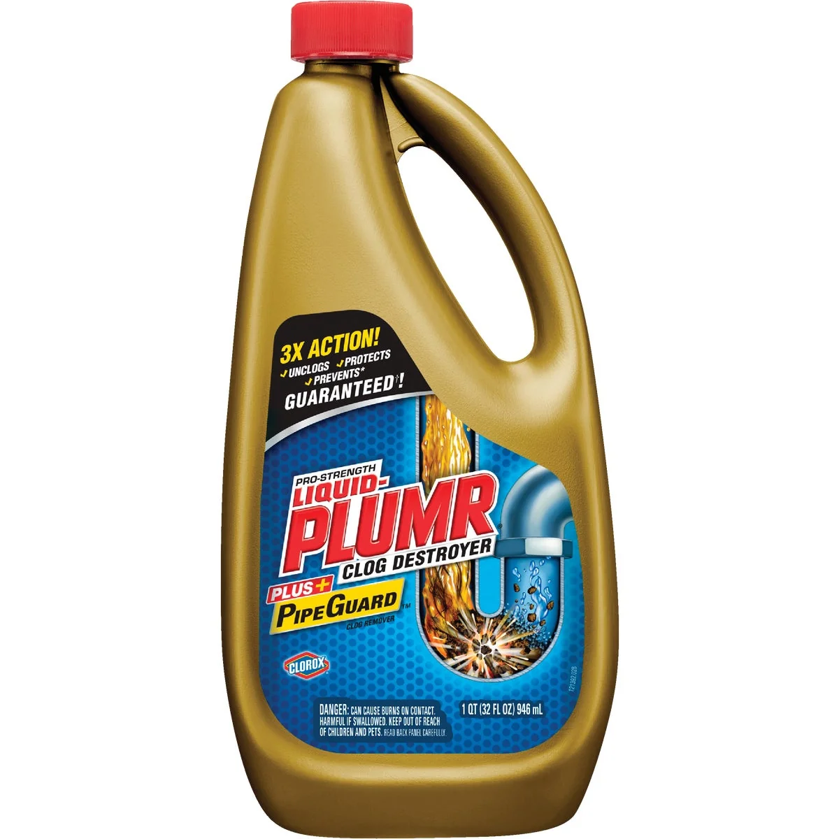 High-End Liquid-Plumr 32 Oz. Pro-Strength Full Clog Destroyer Modern
