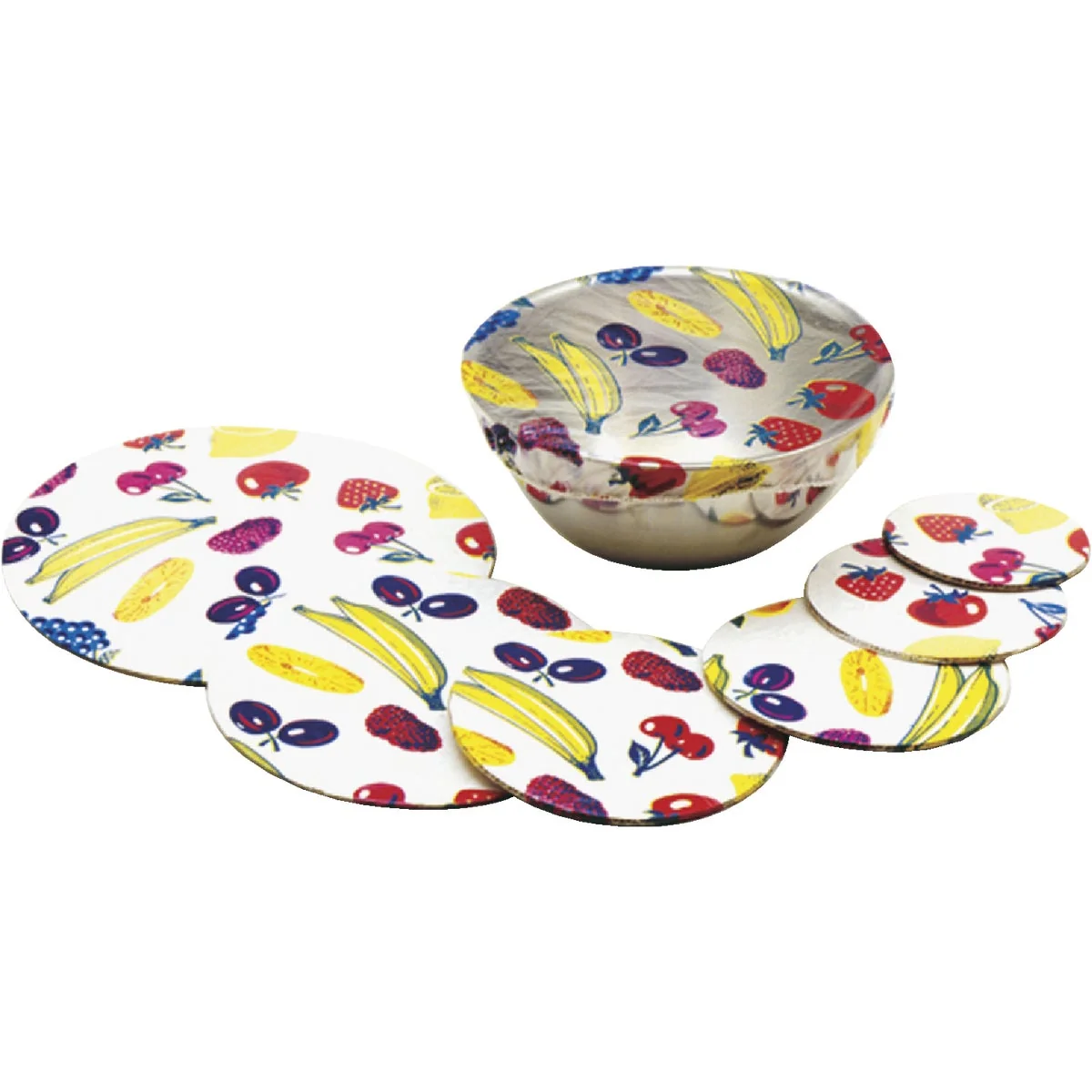 Classic Norpro Bowl Cover Set 6-Count Natural