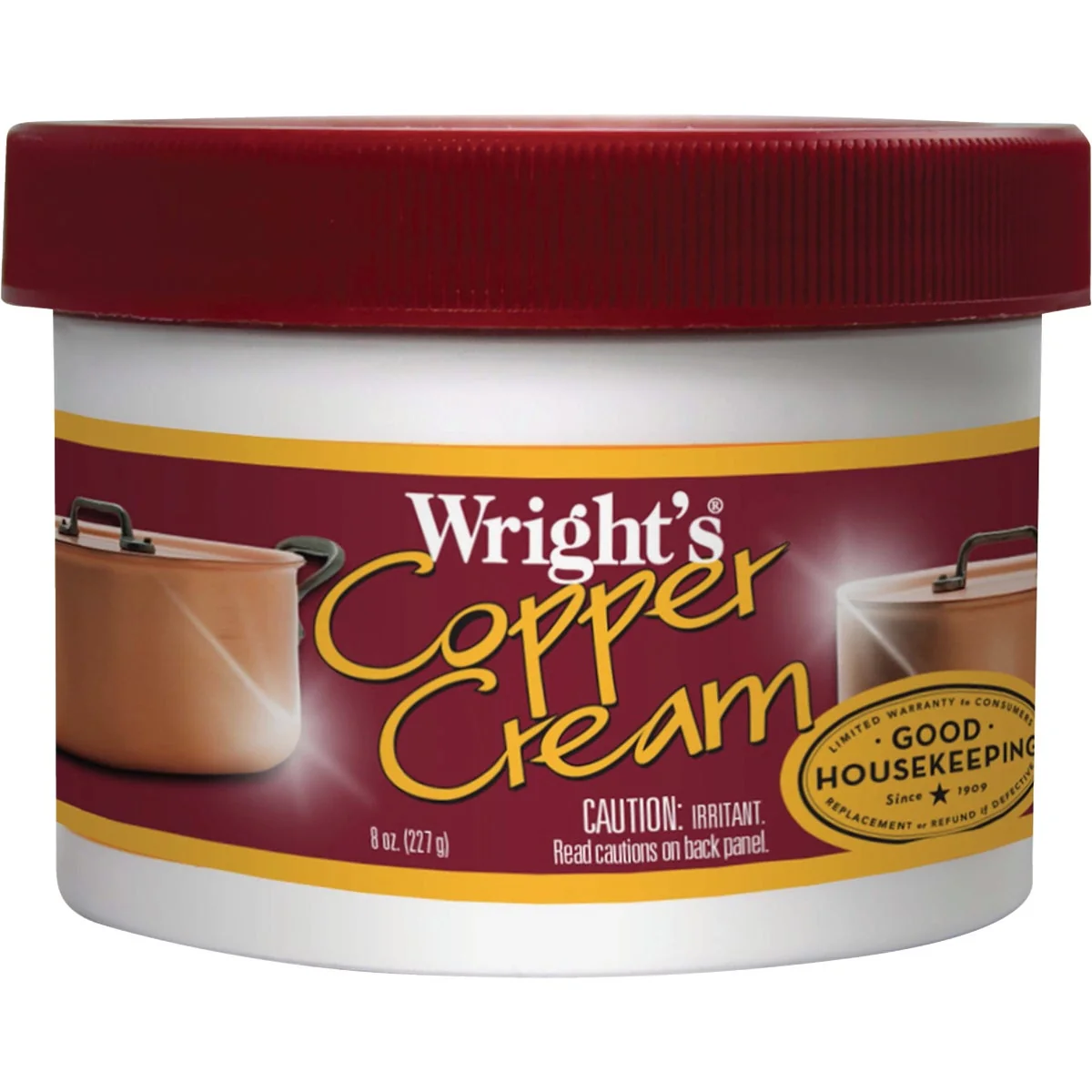 Fine Crafted Weiman Wright’s 8 Oz. Copper Cream Polish Original Design