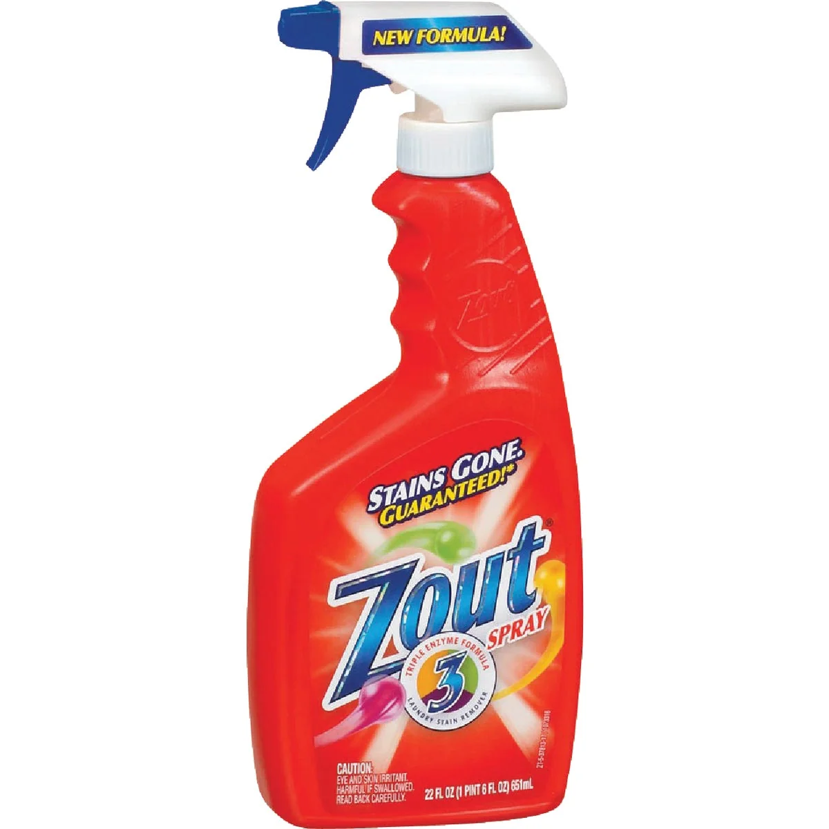 Relaxed Zout 22 Oz. Triple Enzyme Stain Remover Durable