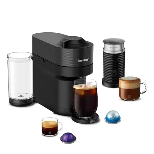 Casual Vertuo Pop Coffee Machine with Milk Frother Carefully Designed