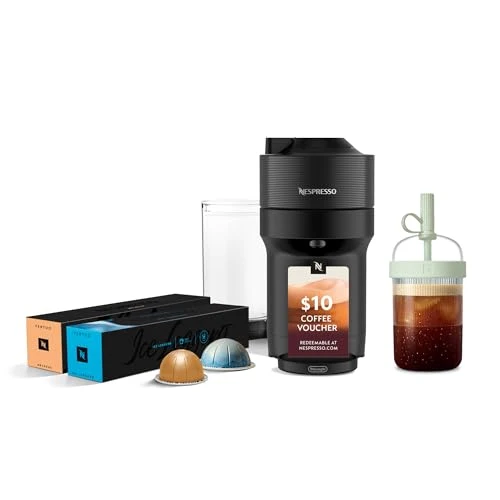 Durable Vertuo Pop Iced Coffee Espresso Maker Bundle by De’Longhi Healthy