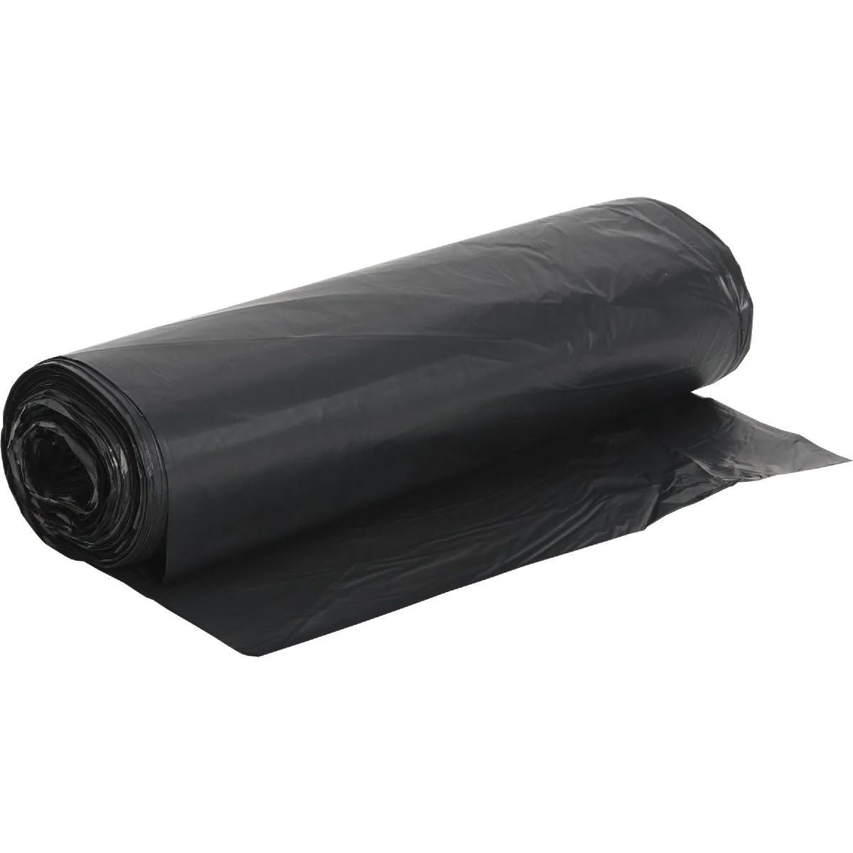 Quality Performance Plus 56 Gal. Black High Density Can Liner 150-Count Solid