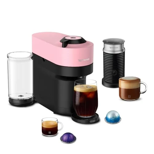 Eco-Friendly Vertuo Pop Coffee Machine with Milk Frother Outstanding