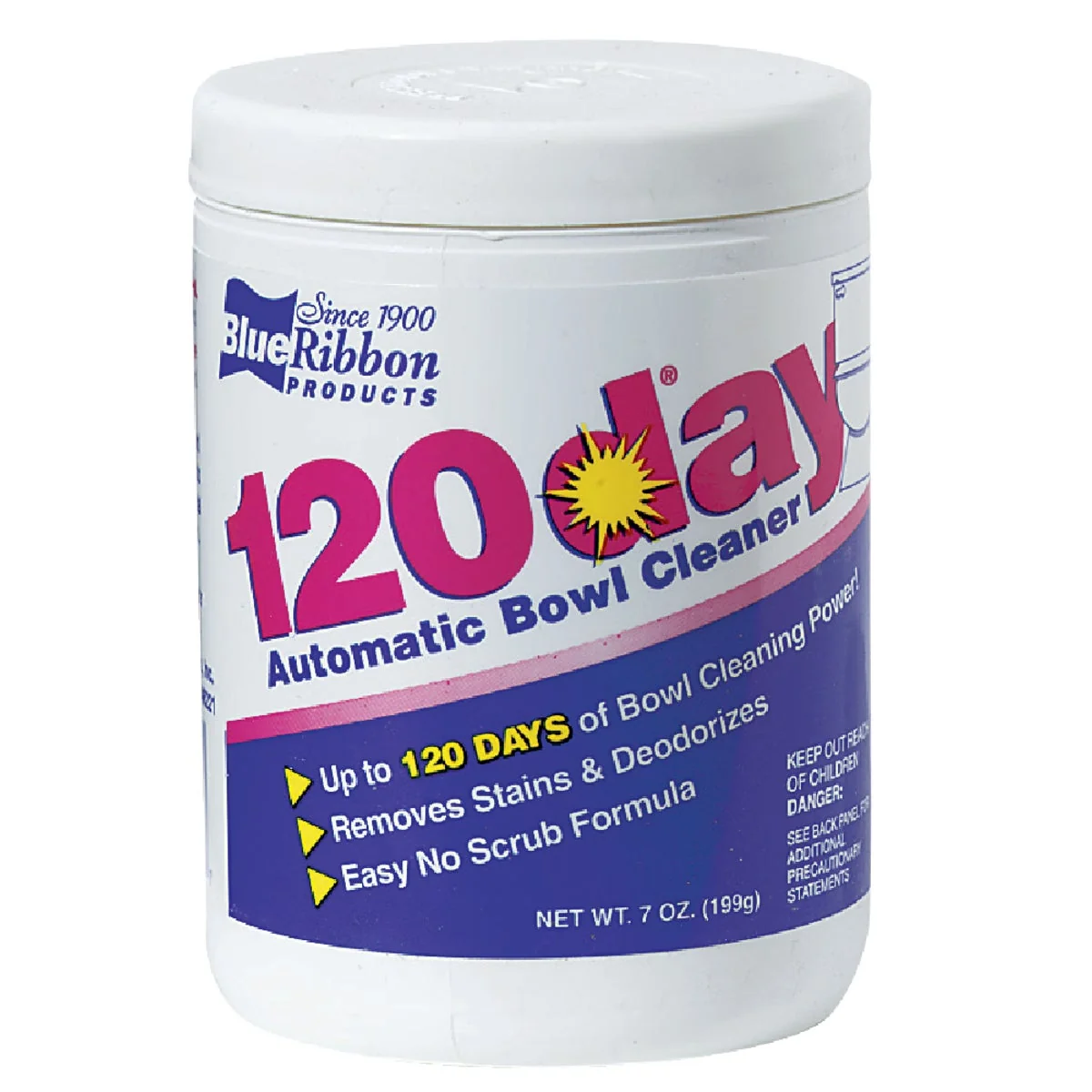 Easy-to-Use 120 Day 7 Oz. Automatic Bowl Cleaner Smooth