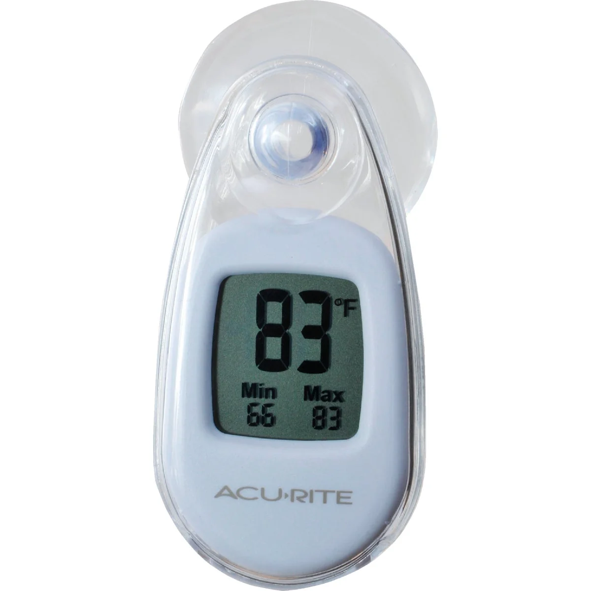 Trusted Acurite Digital -4 deg to 158 deg Fahrenheit White Window Thermometer Soft