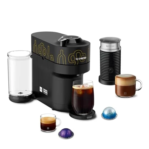 Durable Samra Origins Vertuo Pop Coffee Machine with Milk Frother High-Performance