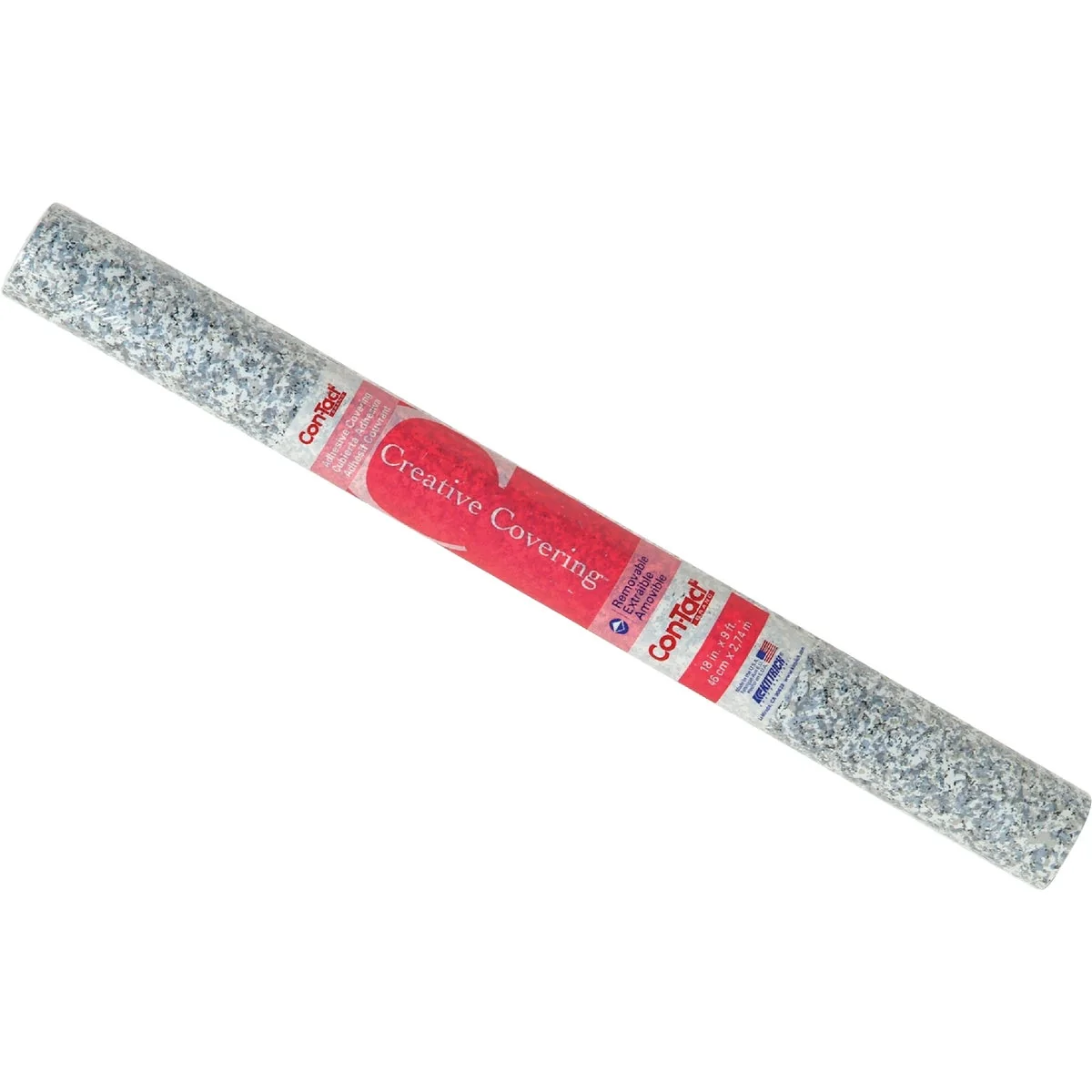 Top-Quality Con-Tact Creative Covering 18 In. x 9 Ft. Granite Self-Adhesive Shelf Liner High-Performance
