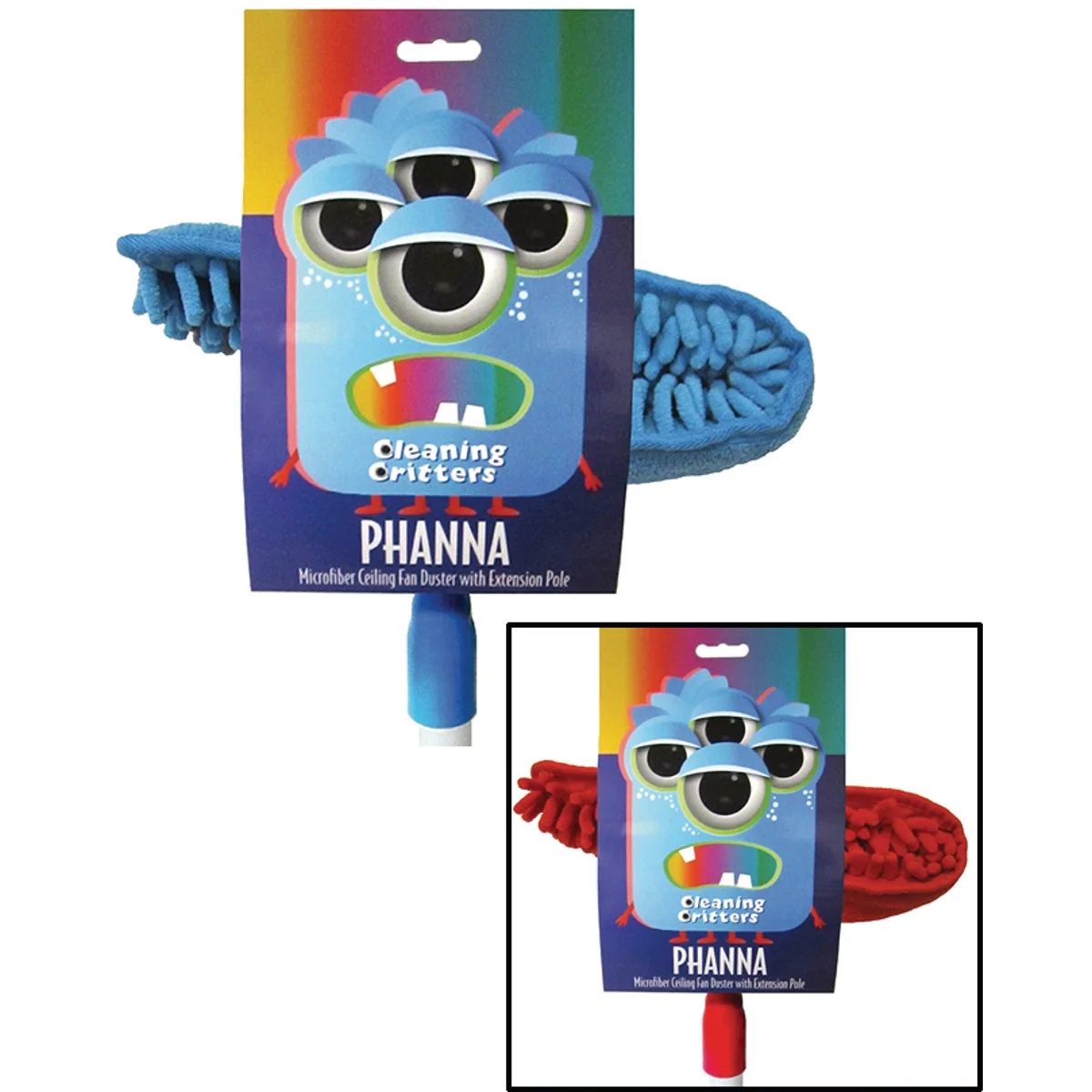 Consistent Ettore Phanna Cleaning Critters 59 In. Ceiling Fan Duster Practical