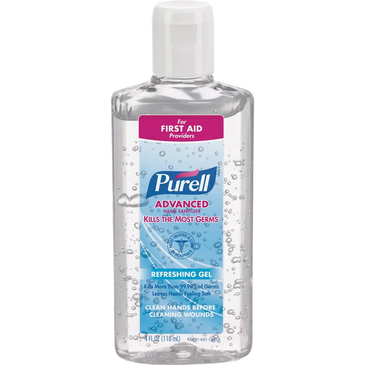 Innovative Purell 4 Oz. Advanced Hand Sanitizer Refreshing Gel Flip Cap Bottle Soft
