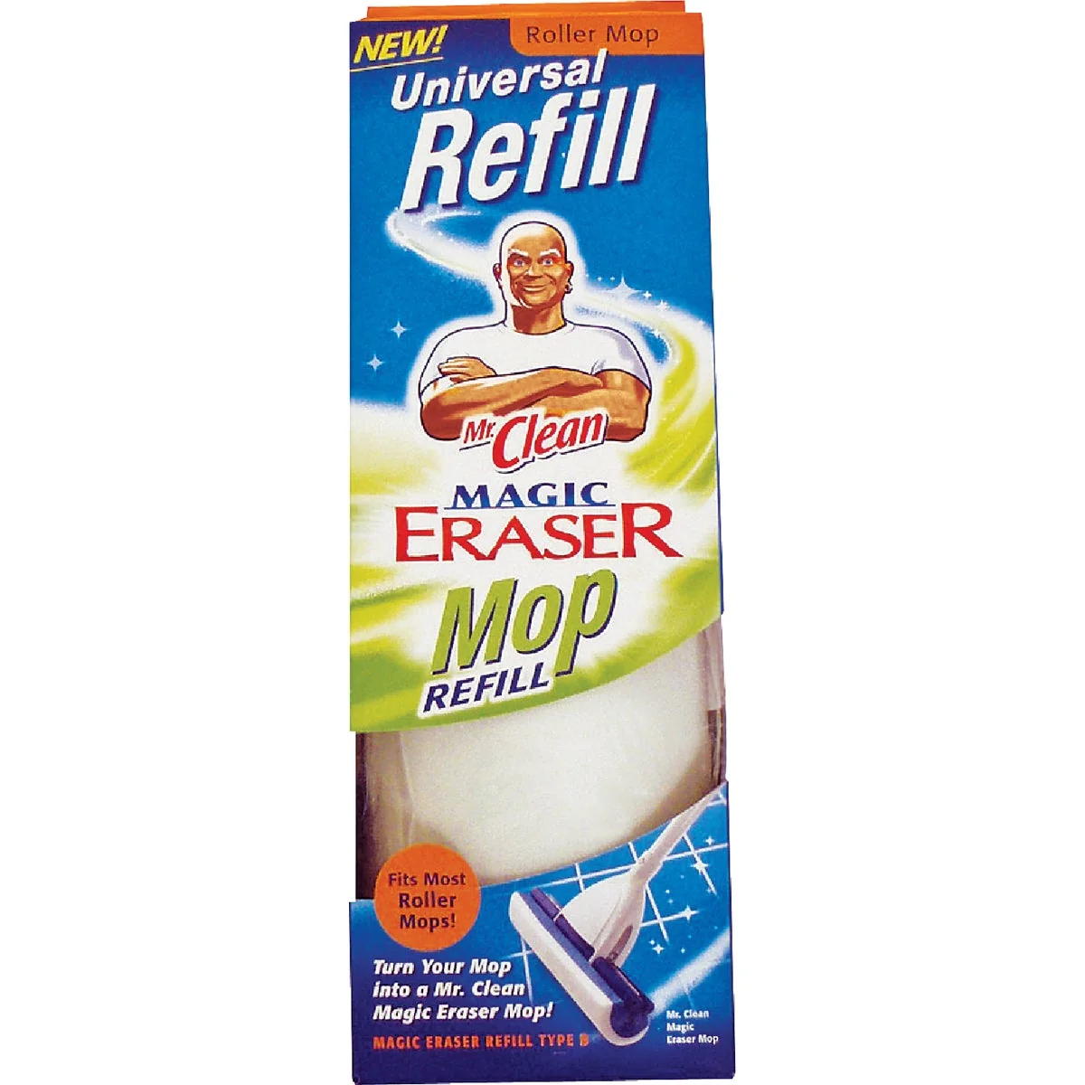 High-Quality Mr. Clean Eraser 10 In. Foam Roller Mop Refill Healthy