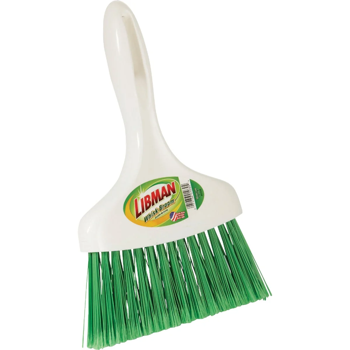 First-Class Libman 8 In. Poly Whisk Broom Green Bristles Smooth