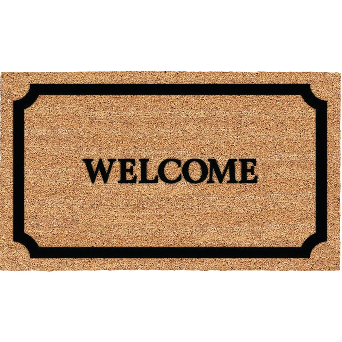 Reliable Americo Home Welcome 18 In. x 30 In. Coir Vinyl Door Mat Original
