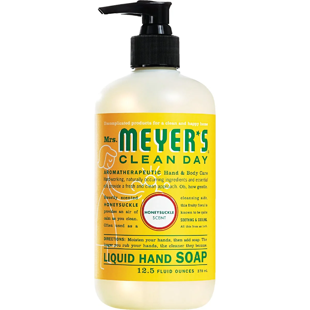 Top-Quality Mrs. Meyer’s Clean Day 12.5 Oz. Honeysuckle Liquid Hand Soap Selected