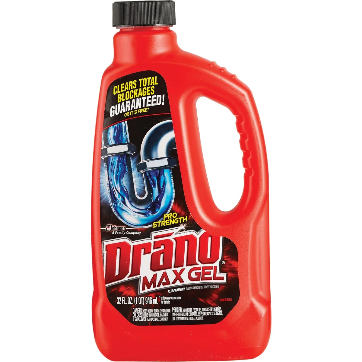 Optimized Drano 32 Oz. Pro Strength Max Gel Drain Cleaner Fine