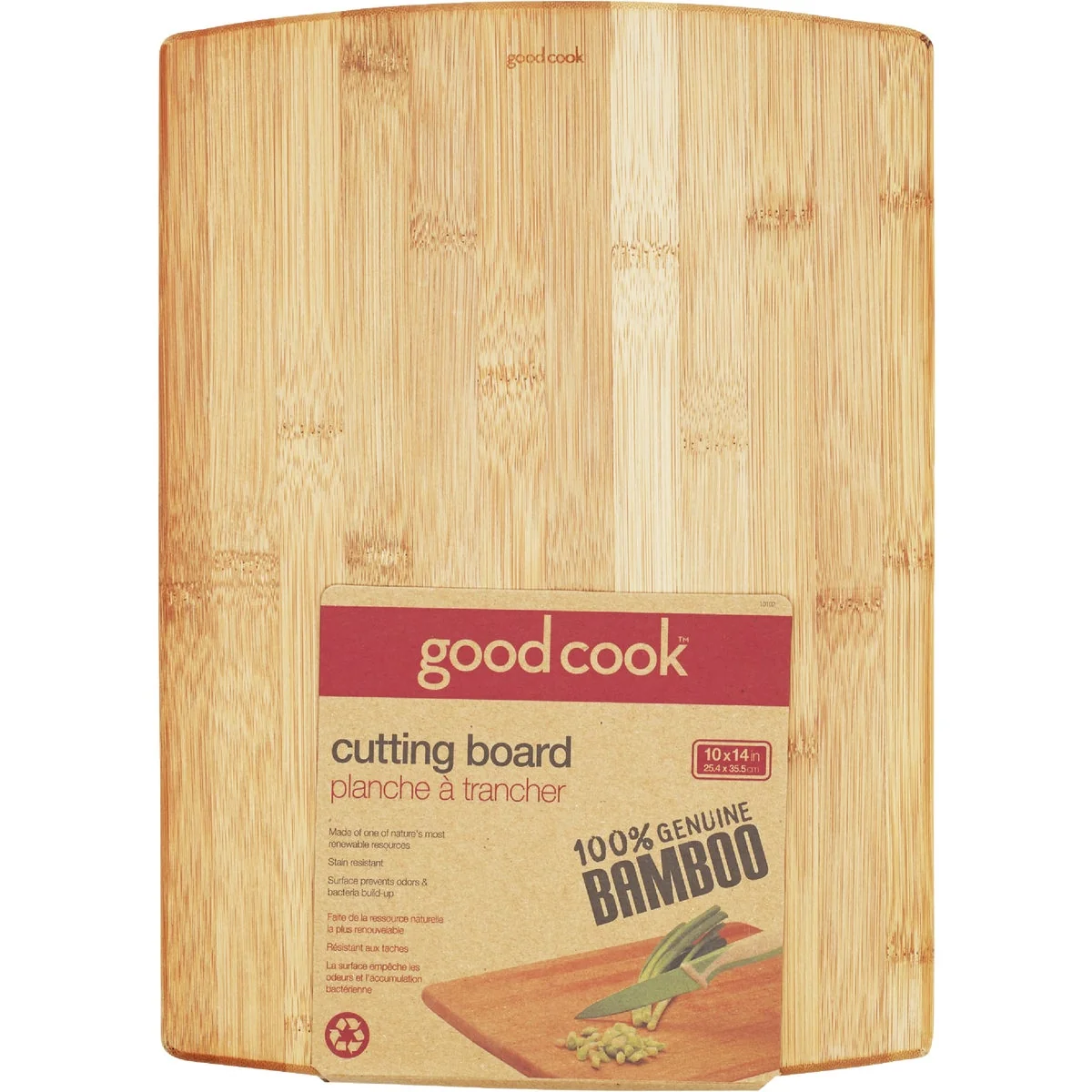 Premium Material Goodcook 10 In. x 14 In. Bamboo Cutting Board Unique