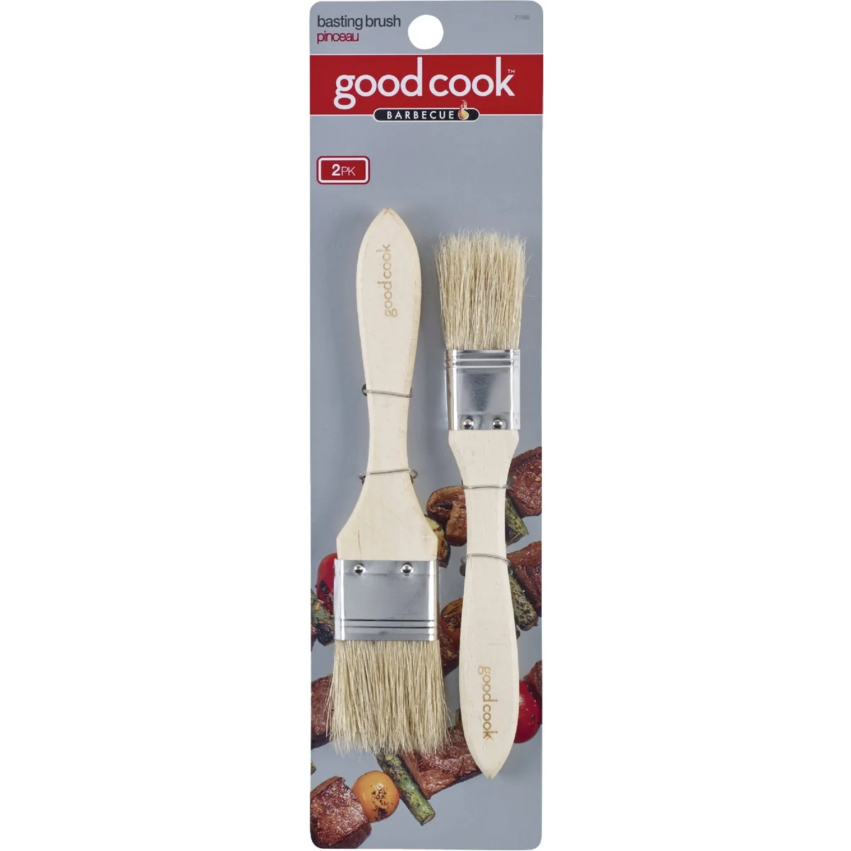 Carefully Designed Goodcook Pastry Basting Brush 2-Piece Trendy