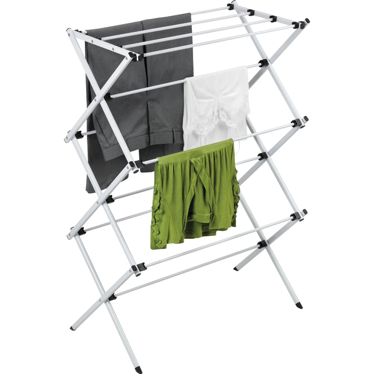 Classic Honey Can Do Deluxe Metal Clothes Drying Rack Fine