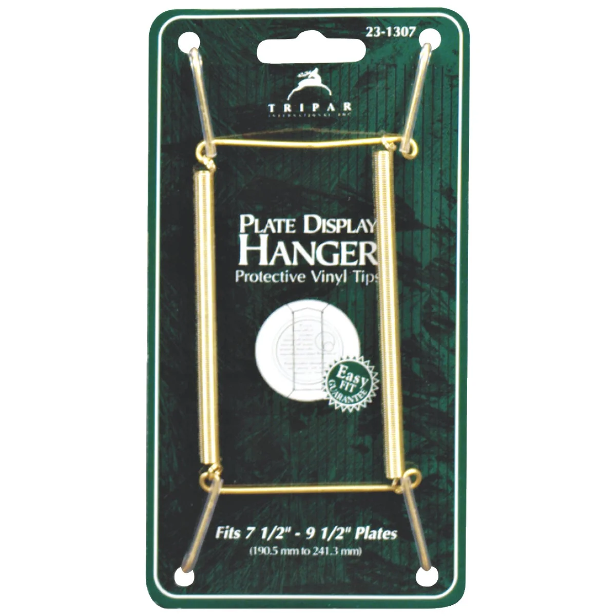Flexible Tripar 7-1 2 In. to 9-1 2 In. Brass Wire Plate Hanger Sustainable