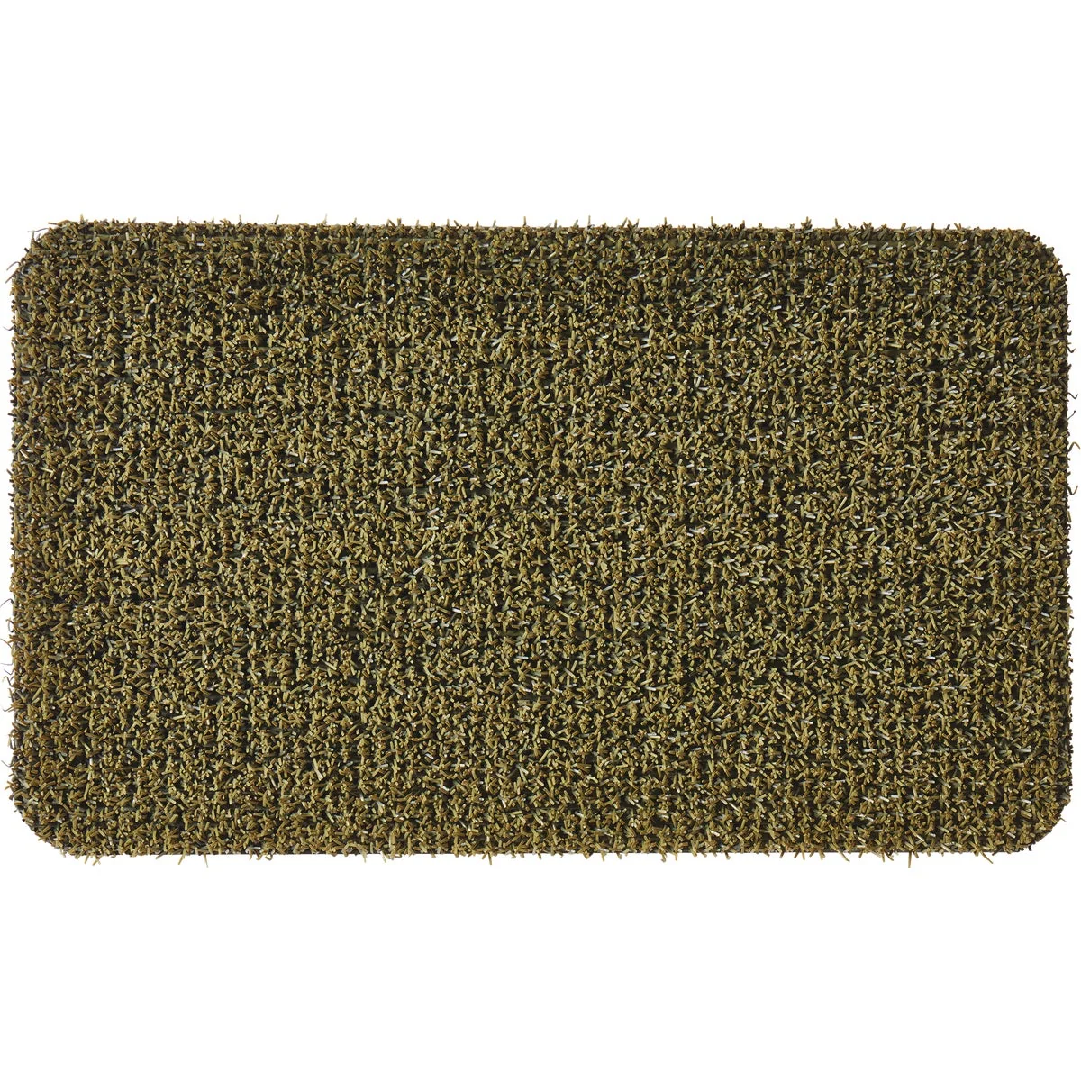 Natural GrassWorx Clean Machine Classic Evergreen 17.5 In. x 29.5 In. AstroTurf Door Mat Traditional