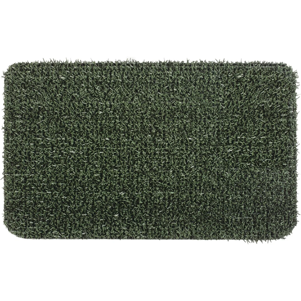 Official GrassWorx Clean Machine Classic Evergreen 17.5 In. x 23.5 In. AstroTurf Door Mat Convenient