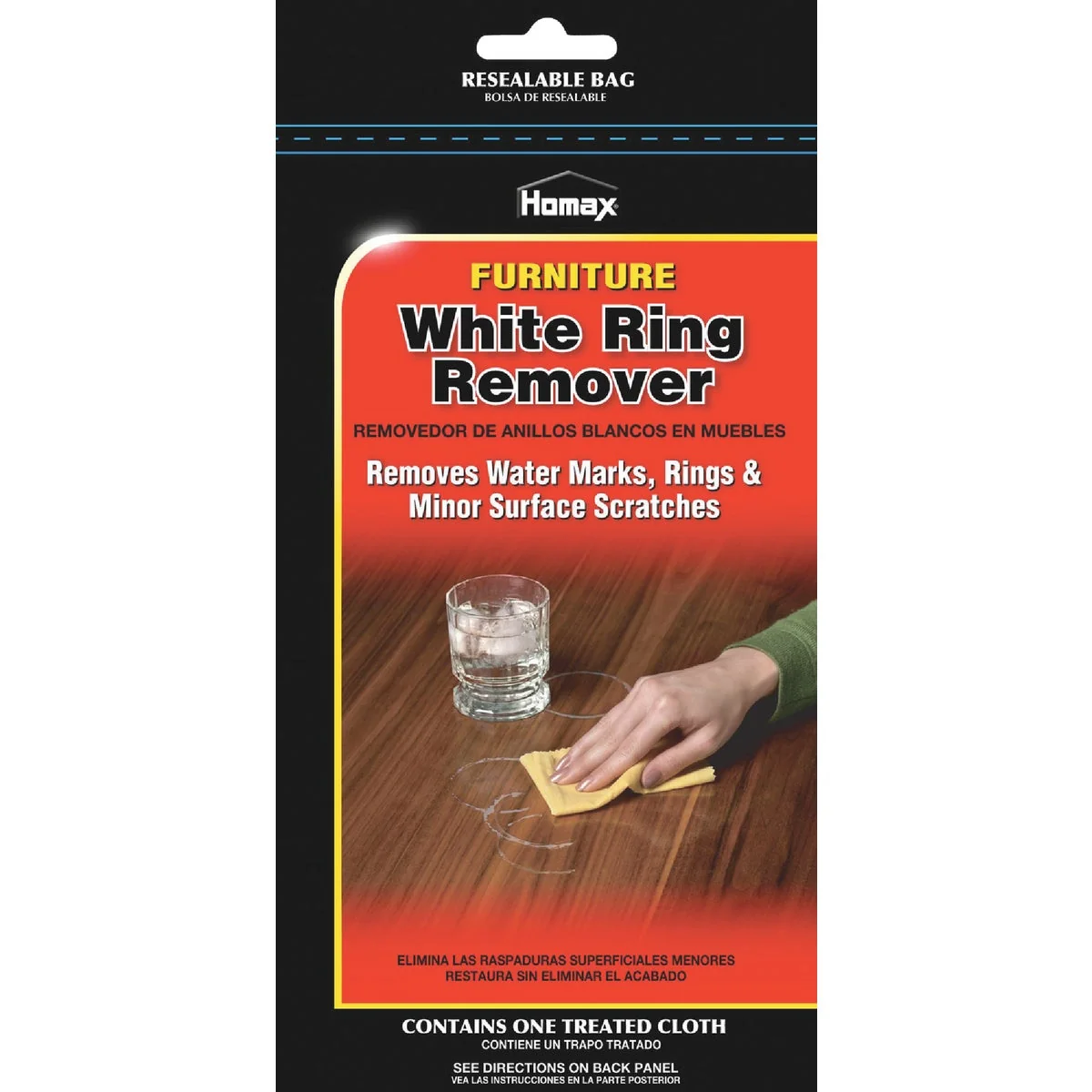Healthy Homax Furniture White Ring Remover Cloth Prestigious