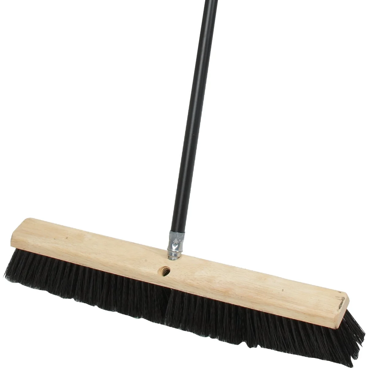 Pure Do it 24 In. W. x 60 In. L. Metal Handle All-Purpose Push Broom Natural