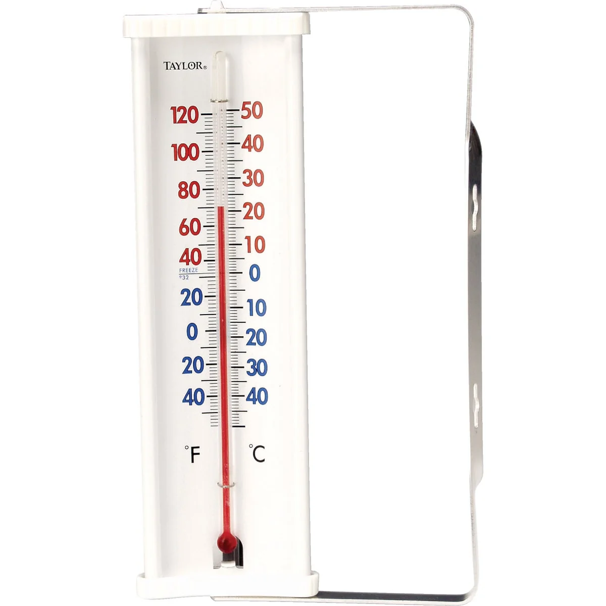 Reliable Taylor 8 In. Tube Outdoor Window Thermometer Casual