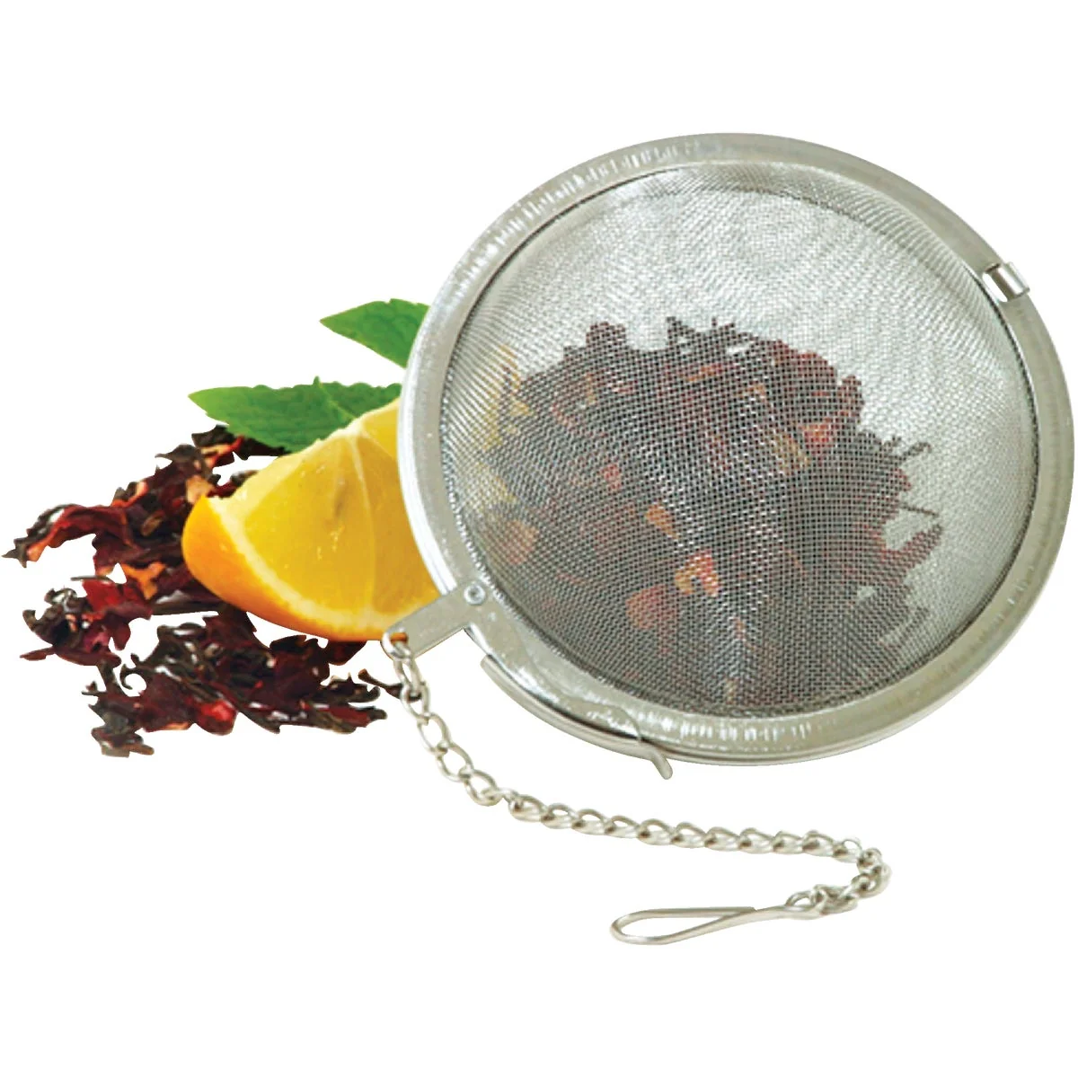 Green Norpro 3 In. Stainless Steel Mesh Tea Ball Comfortable