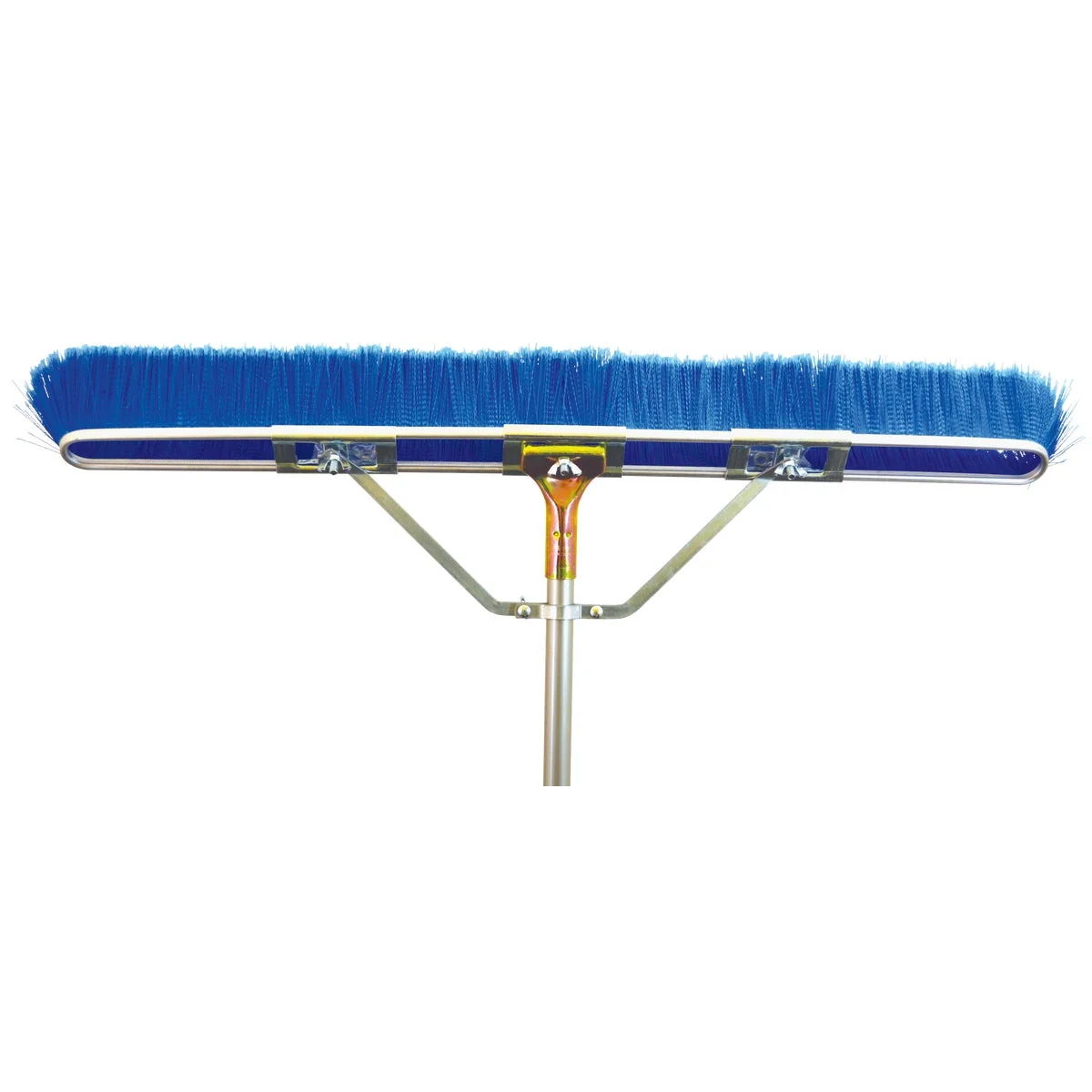 Casual Bruske 29 In. W. x 65 In. L. Steel Handle Fine Sweep Push Broom Solid