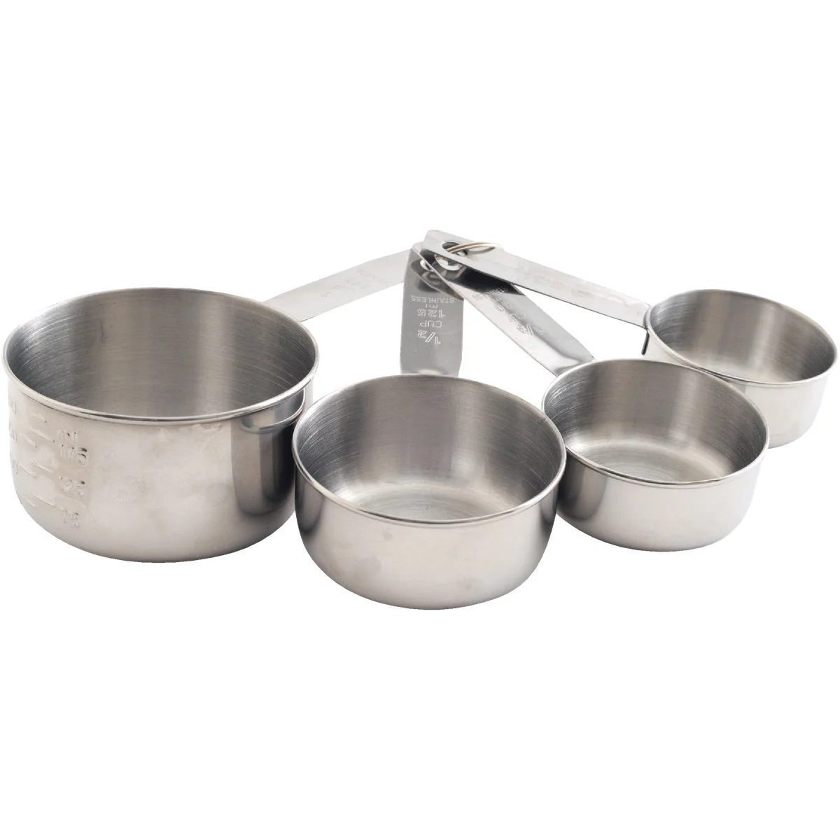 Smart Norpro Stainless Steel Measuring Cup Set 4-Piece Verified