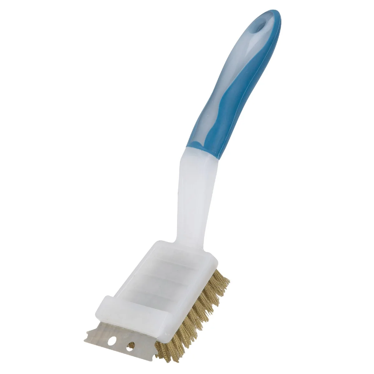 Innovative 11.4 In. Crimped Brass Bristles Barbeque Grill Cleaning Brush Quality