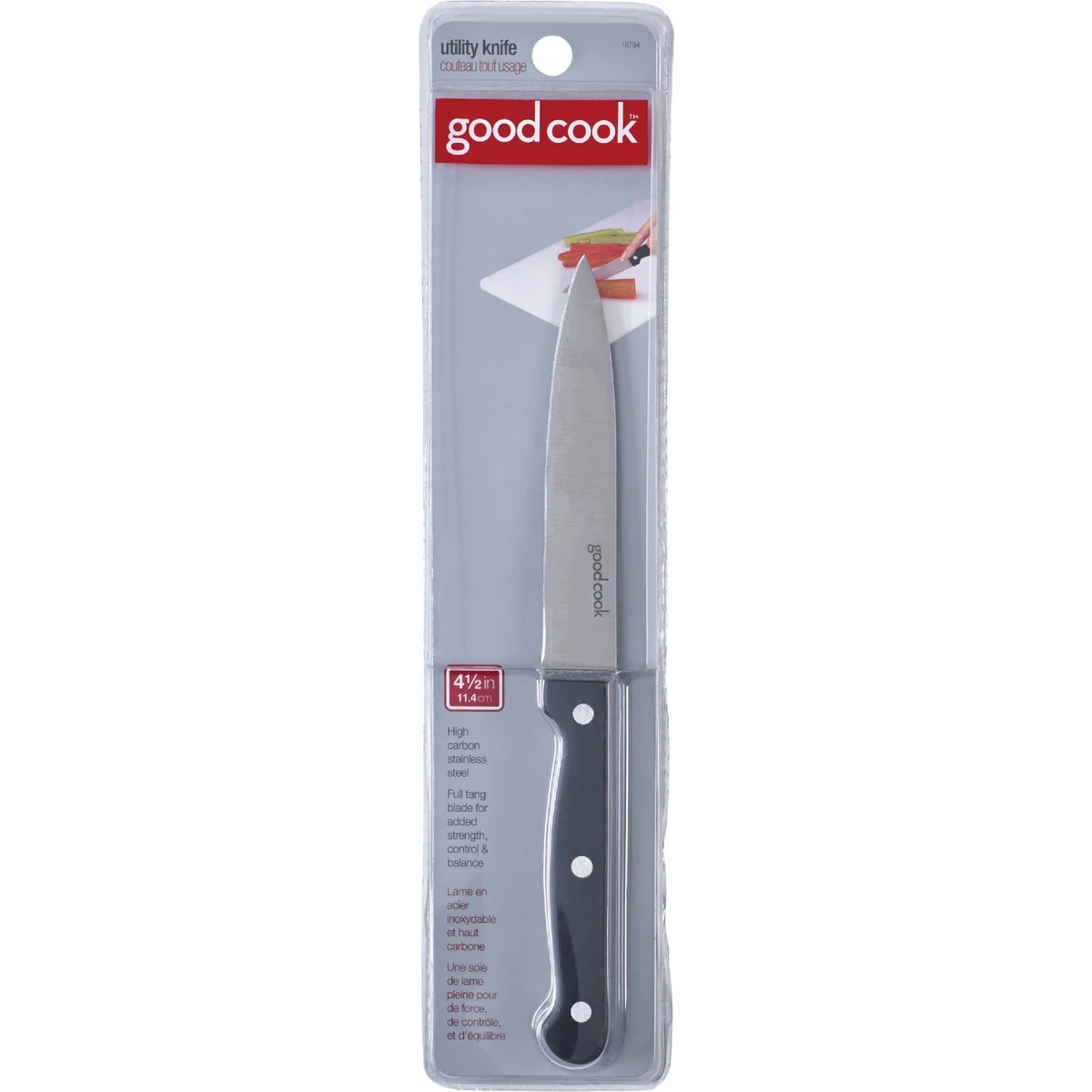 Elite Goodcook 4.5 In. Fine Edge Utility Knife Authentic
