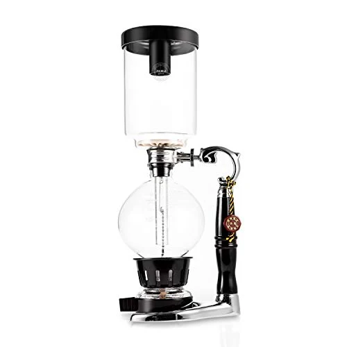 Carefully Designed 5 Cup Tabletop Siphon 5 Count Reusable