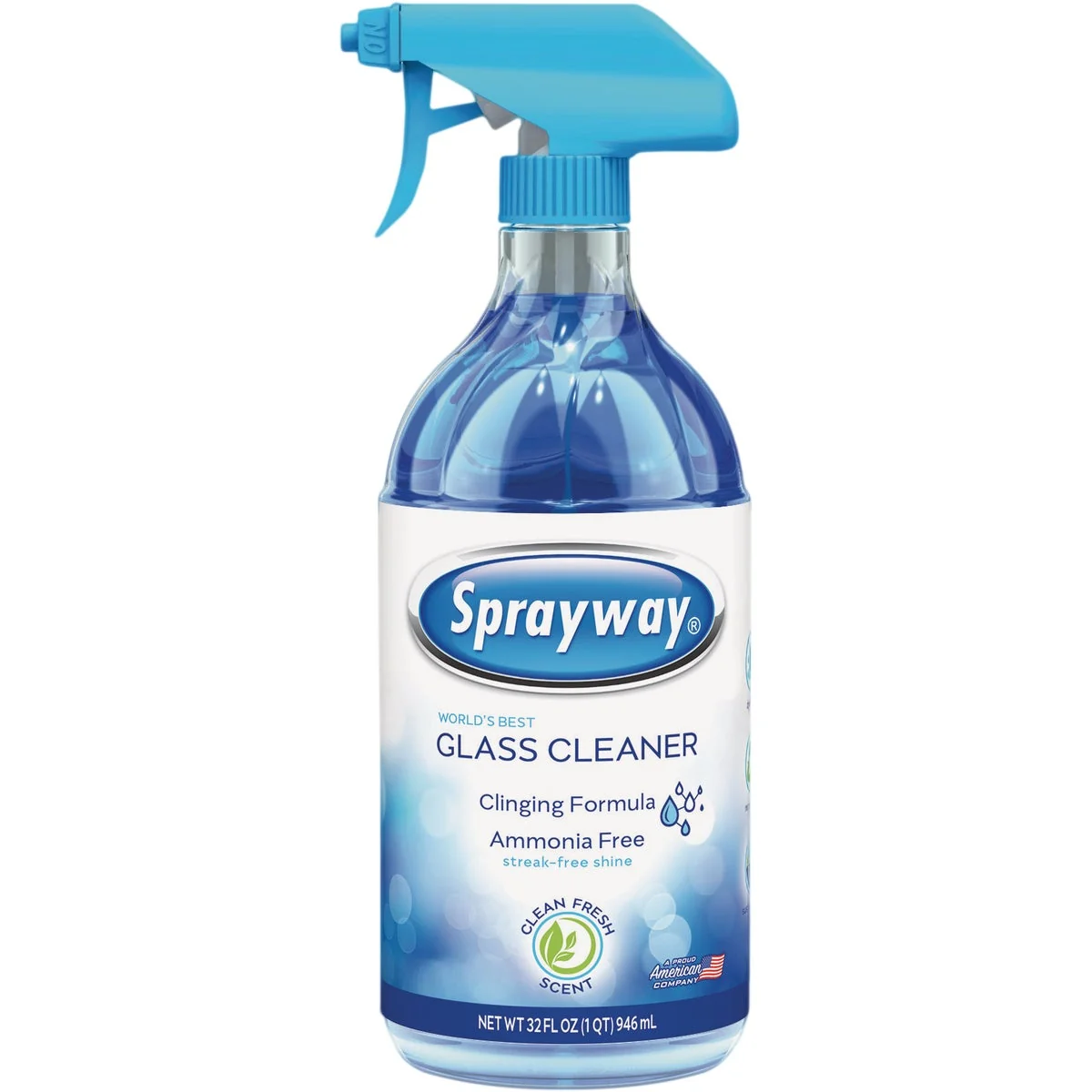 Luxury Sprayway 32 Oz. Liquid Glass Surface Cleaner Modern