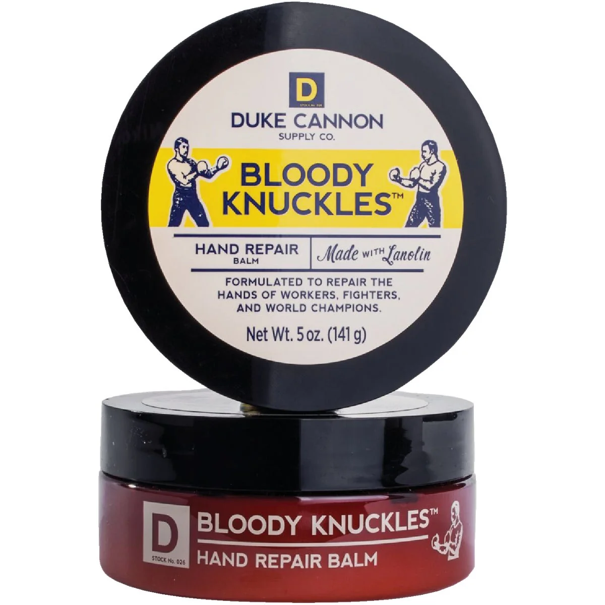 Lightweight Duke Cannon Bloody Knuckles 5 Oz. Hand Repair Balm Casual