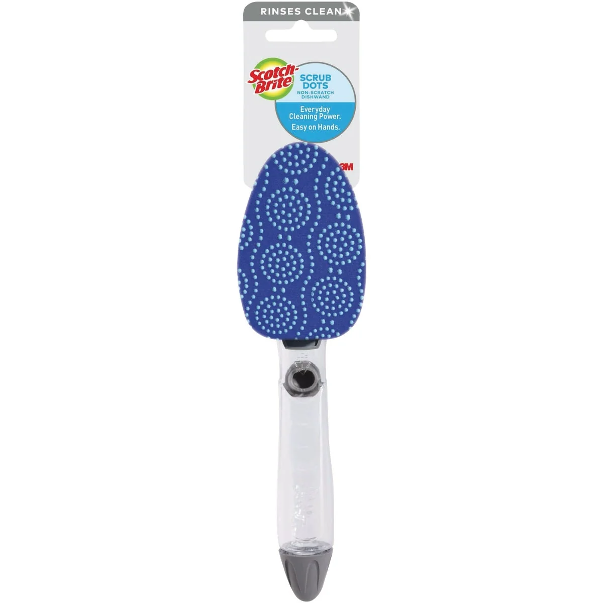Quality Scotch-Brite Scrub Dots Non-Scratch Dishwand Pure