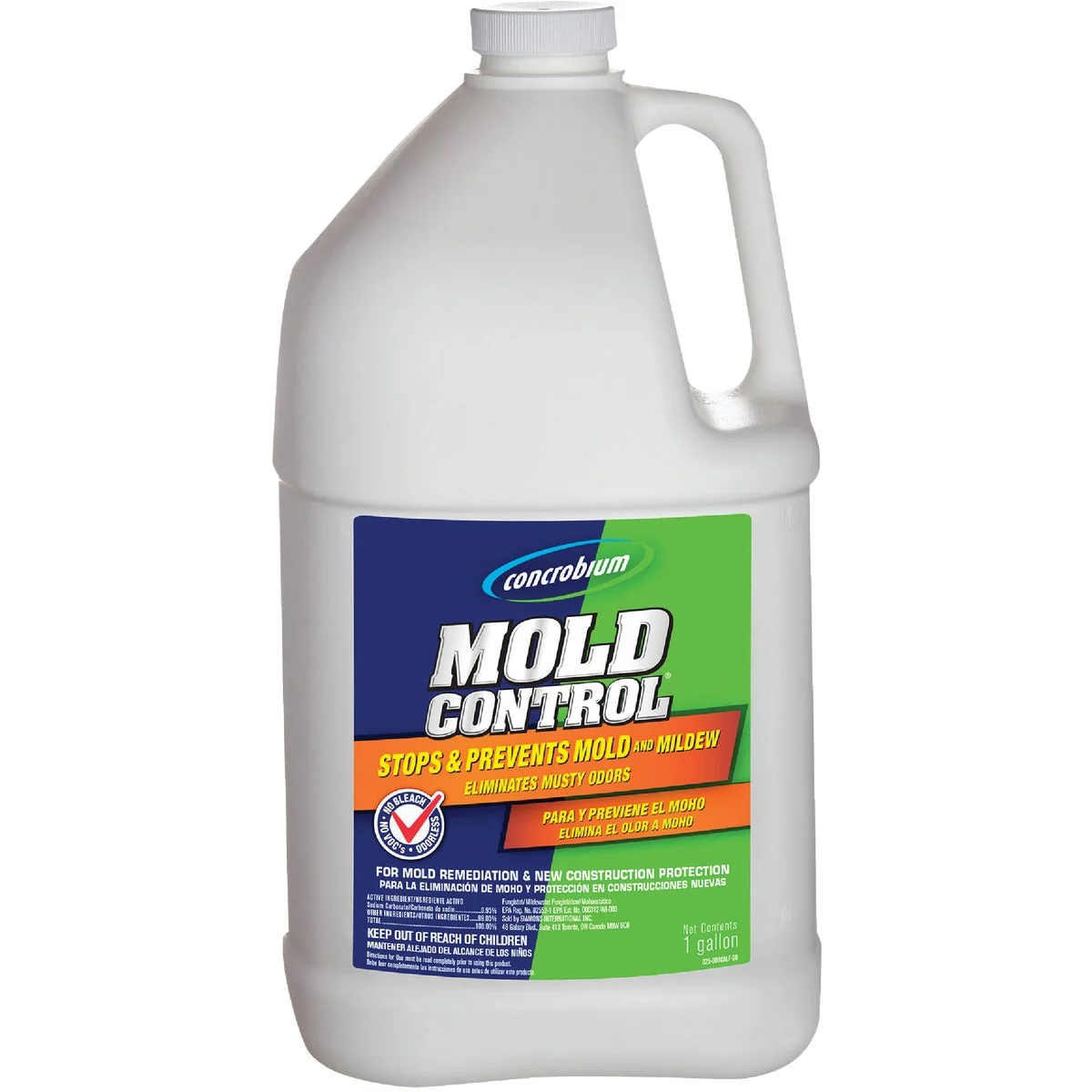 Effective Concrobium Mold Control 1 Gal. Stops Prevents Mold Mildew Inhibitor – California Functional