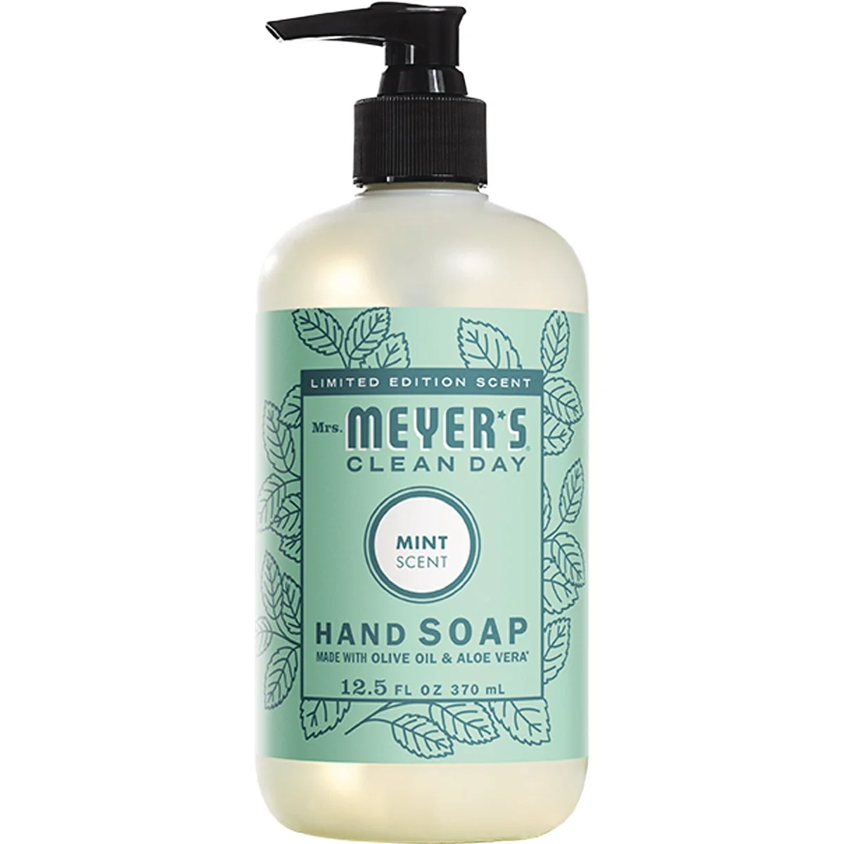 Expertly Made Mrs Meyer’s Clean Day 12.5 Oz. Mint Liquid Hand Soap Pure
